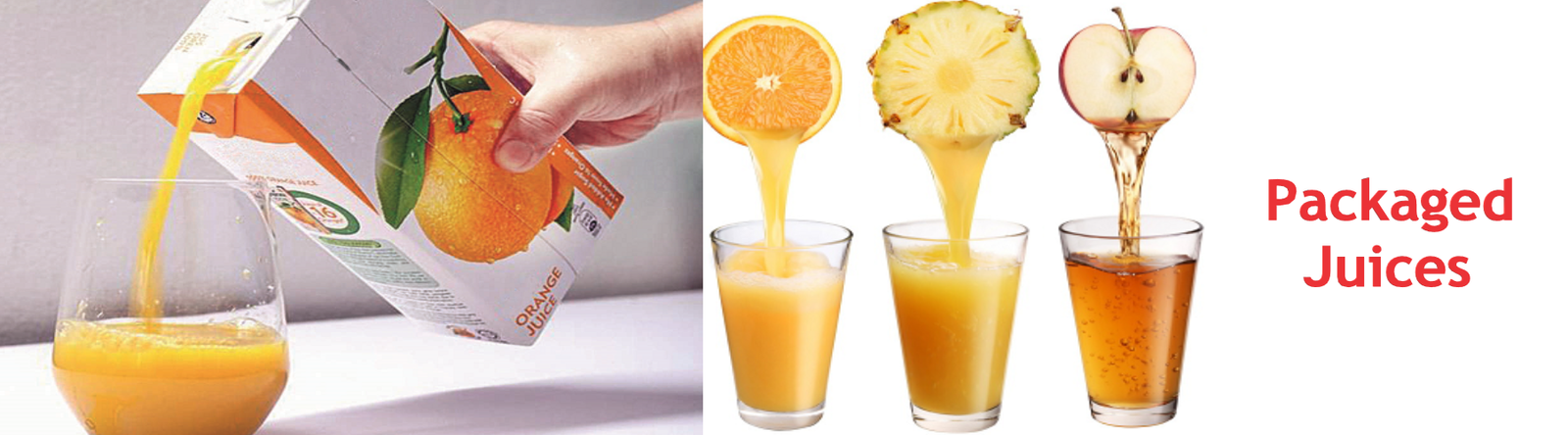 packaged juices